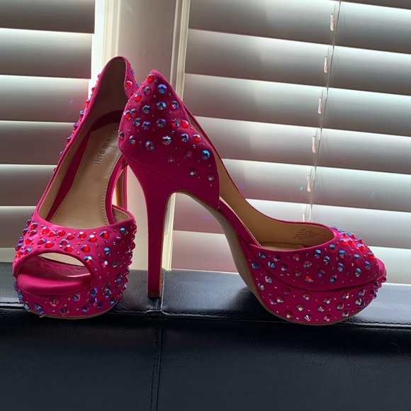 Gianni Bini Shoes - Hot Pink Gianni Bini Heels